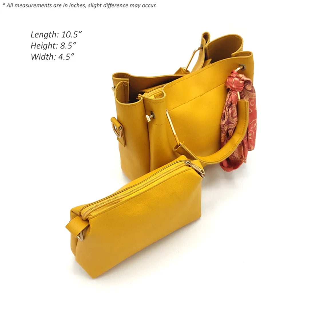 Tie Bag 2PC IIXIV (S) Yellow