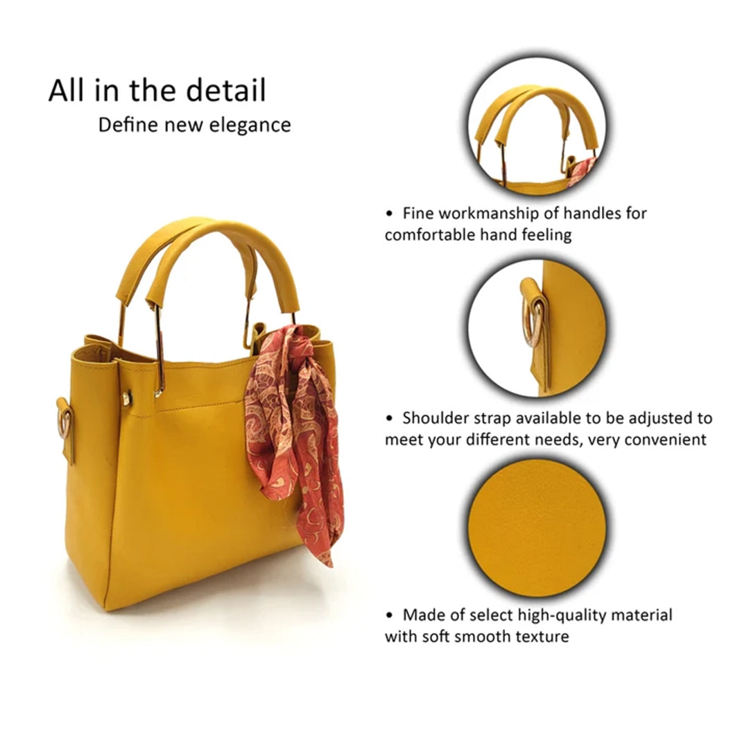 Tie Bag 2PC IIXIV (S) Yellow