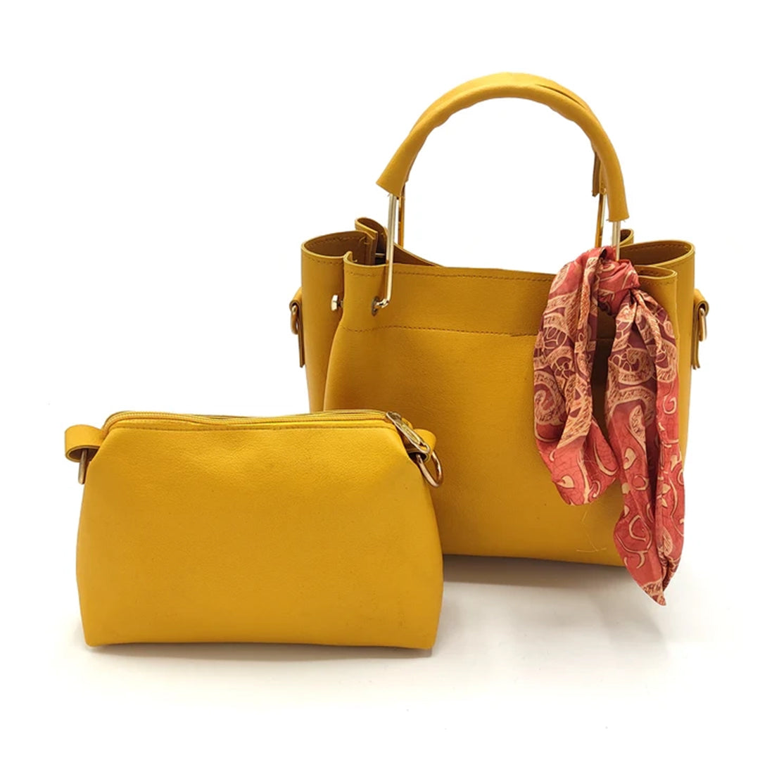 Tie Bag 2PC IIXIV (S) Yellow