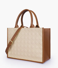 Chic Tote Bag Brown
