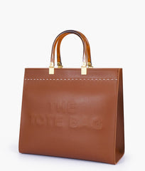 Majestic Tote Bag Brown